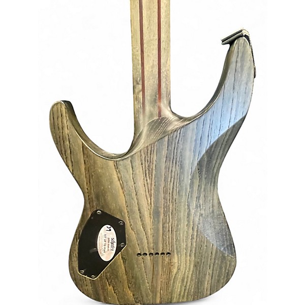 Used Schecter Guitar Research C1 Apocalypse Gray Solid Body Electric Guitar