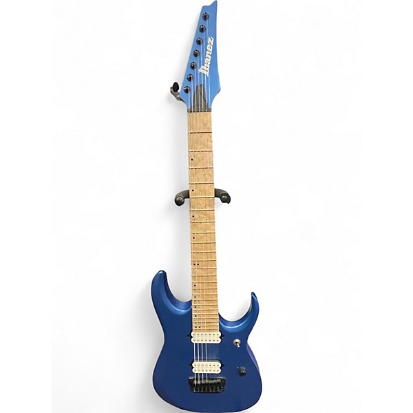 Used Ibanez RGDIR7N Blue Solid Body Electric Guitar