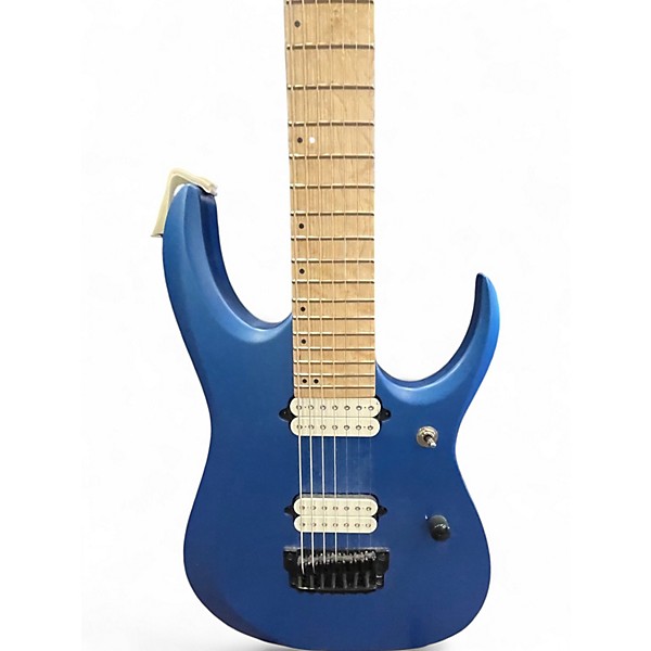 Used Ibanez RGDIR7N Blue Solid Body Electric Guitar