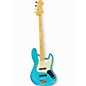 Used Fender Player Jazz Bass Metallic Aqua Marine Electric Bass Guitar thumbnail