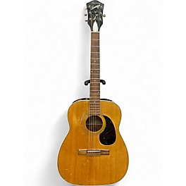 Vintage 1964 Harmony H1260 Sovereign Antique Natural Acoustic Guitar