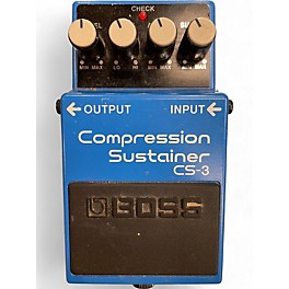 Used BOSS CS3 Compressor Sustainer Effect Pedal