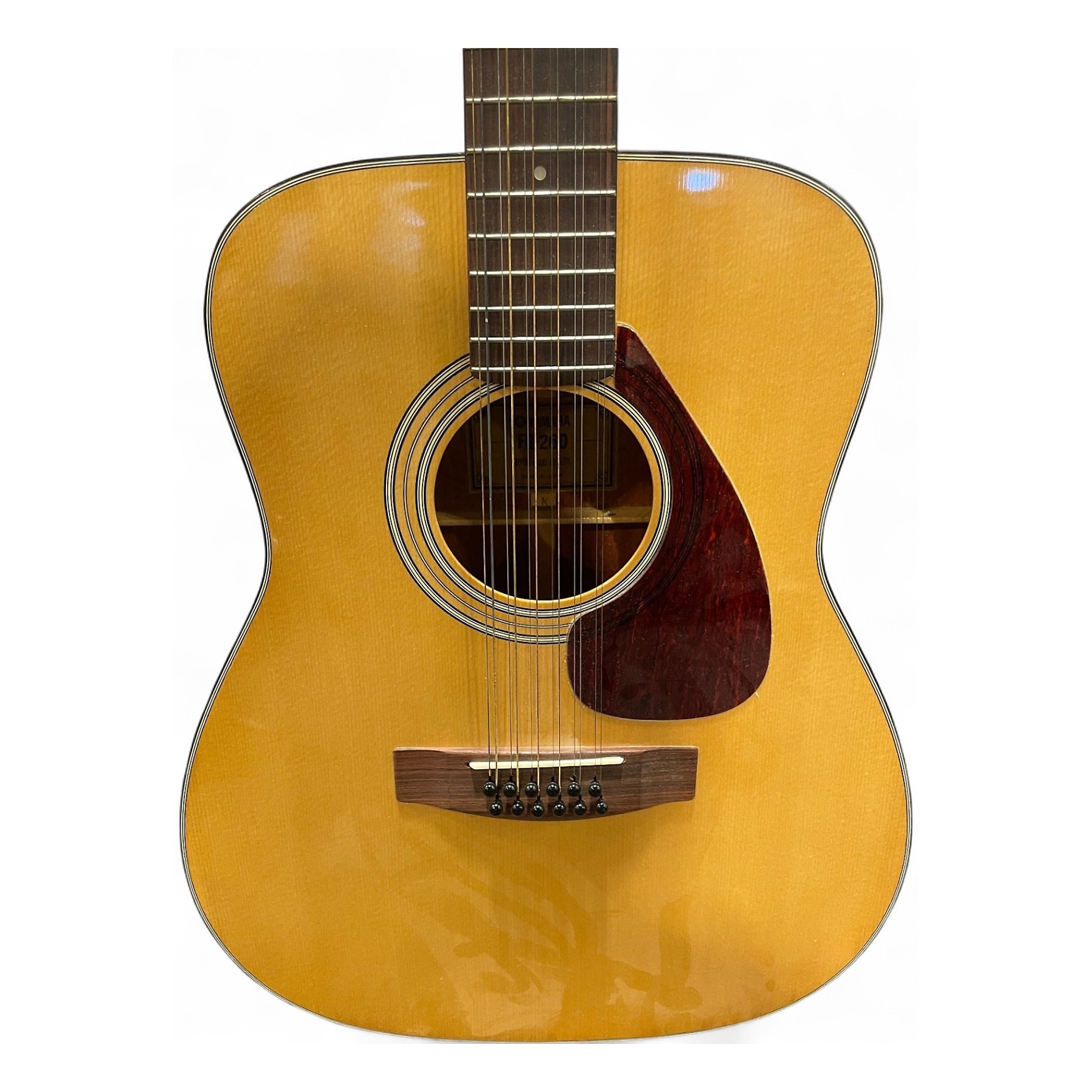 YAMAHA FG-260 12弦ギター レア Vintage 1970s Yamaha FG-260 Natural 12 String Acoustic