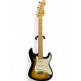 Used Fender 1957 Stratocaster Journeyman Relic Hardtail 2 Tone Sunburst Solid Body Electric Guitar