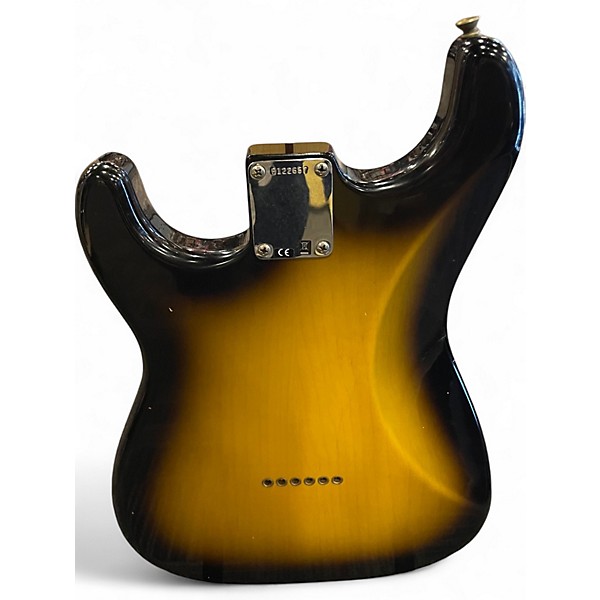Used Fender 1957 Stratocaster Journeyman Relic Hardtail 2 Tone Sunburst Solid Body Electric Guitar