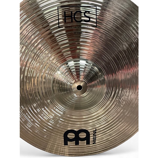 Used MEINL 18in HCS Crash Cymbal
