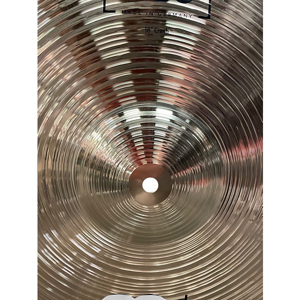 Used MEINL 18in HCS Crash Cymbal