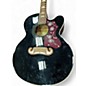 Used Epiphone EJ200SCE Black Acoustic Electric Guitar