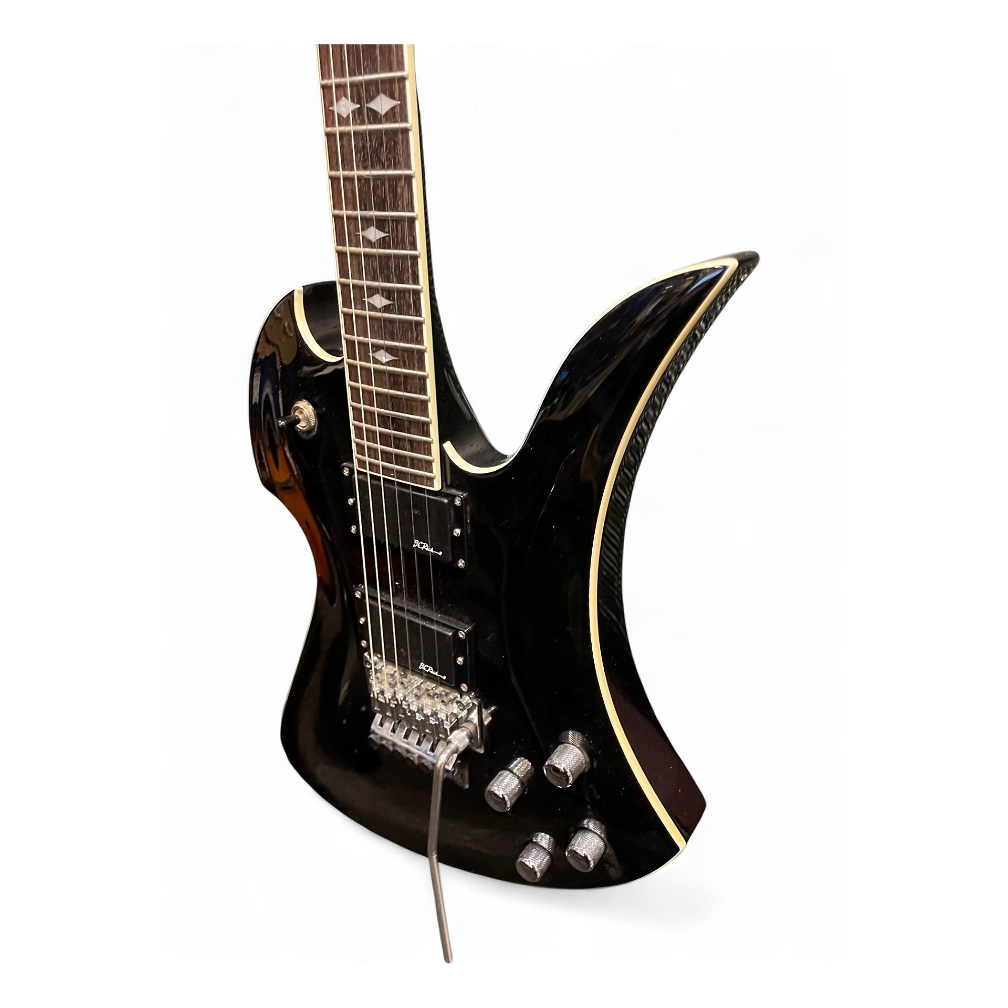 Used B.C. Rich Mockingbird Pro X Series Black Solid Body