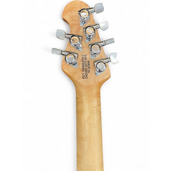 Used Ernie Ball Music Man Axis Super Sport Semi Hollow Natural Hollow Body Electric Guitar