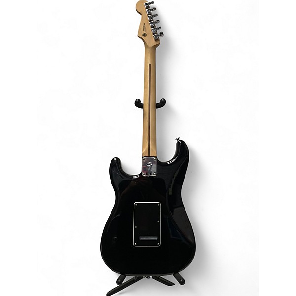 Used Fender Player Stratocaster Black Solid Body Electric Guitar