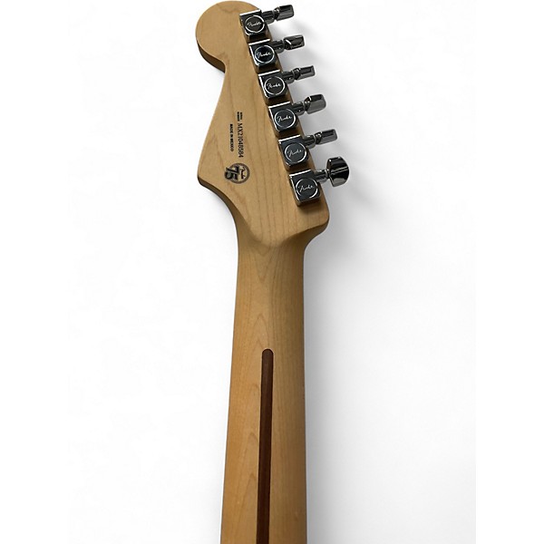 Used Fender Player Stratocaster Black Solid Body Electric Guitar