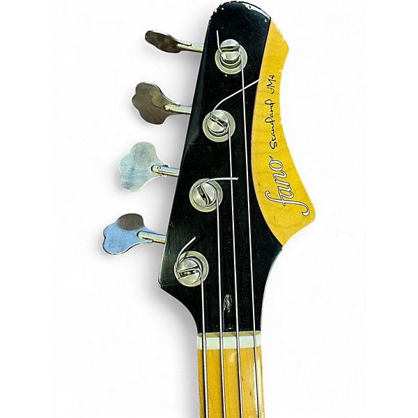 Used Fano Standard JM4 Black Electric Bass Guitar