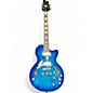 Used Firefly Aerosonic Blue Hollow Body Electric Guitar thumbnail