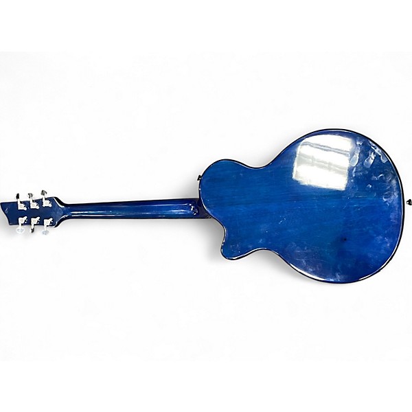Used Firefly Aerosonic Blue Hollow Body Electric Guitar