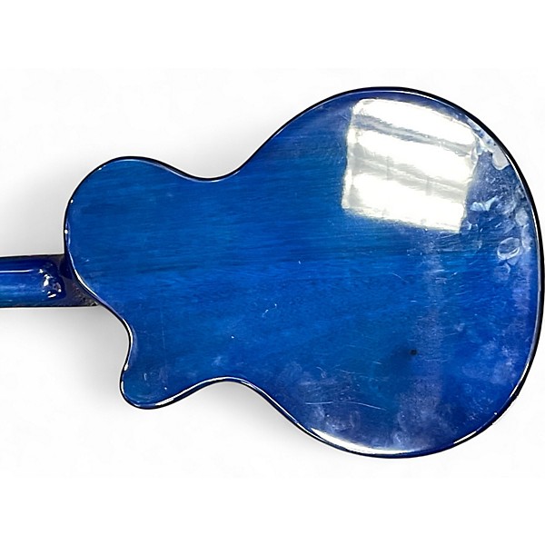 Used Firefly Aerosonic Blue Hollow Body Electric Guitar
