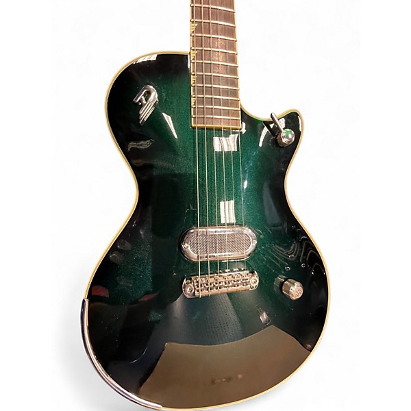 Used Duesenberg Jeff Darosa Green Solid Body Electric Guitar