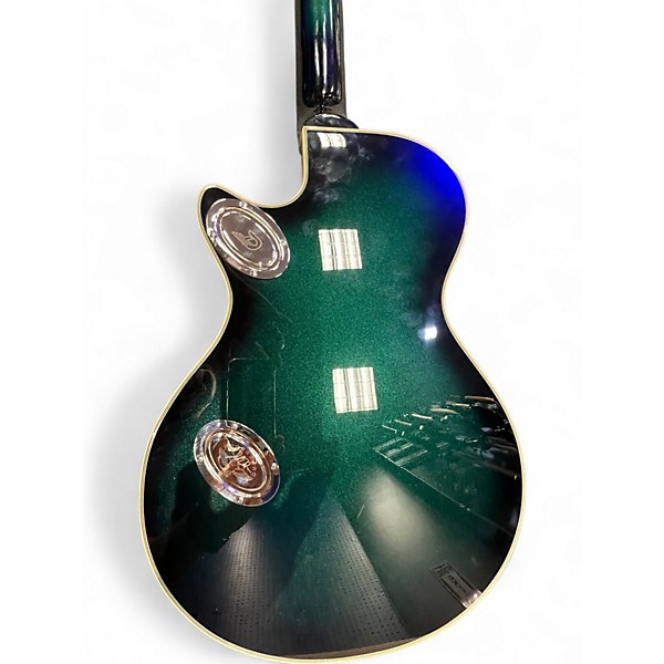 Used Duesenberg Jeff Darosa Green Solid Body Electric Guitar