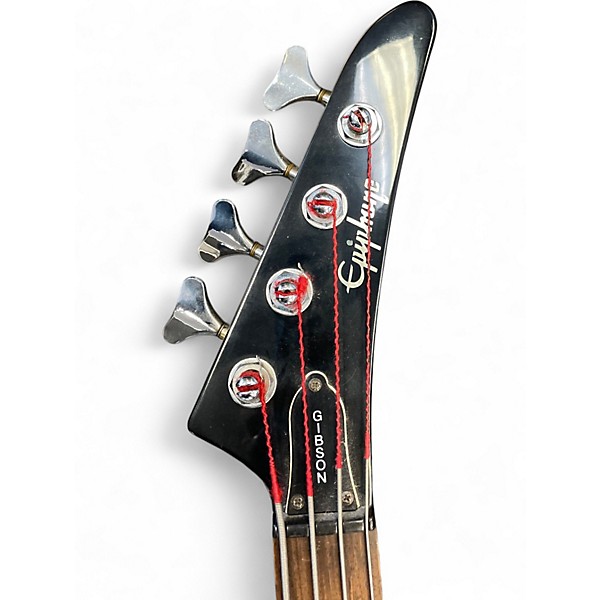 Used Epiphone Epiphone By Gibson P Bass Black Electric Bass