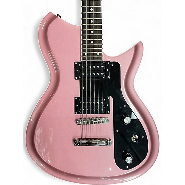 Used Rivolta Mondo Combinata Burgundy Mist Metallic Solid Body Electric Guitar