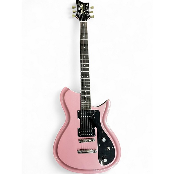 Used Rivolta Mondo Combinata Burgundy Mist Metallic Solid Body Electric Guitar