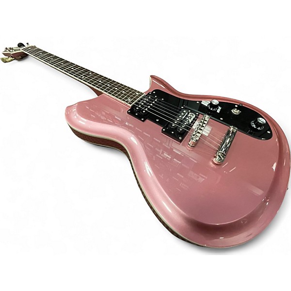 Used Rivolta Mondo Combinata Burgundy Mist Metallic Solid Body Electric Guitar