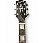 Used 2024 Epiphone Les Paul Custom Black and Silver Solid Body Electric Guitar