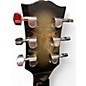 Used 2024 Epiphone Les Paul Custom Black and Silver Solid Body Electric Guitar