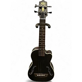 Used Kala Journeyman U-Bass Satin Black Ukulele