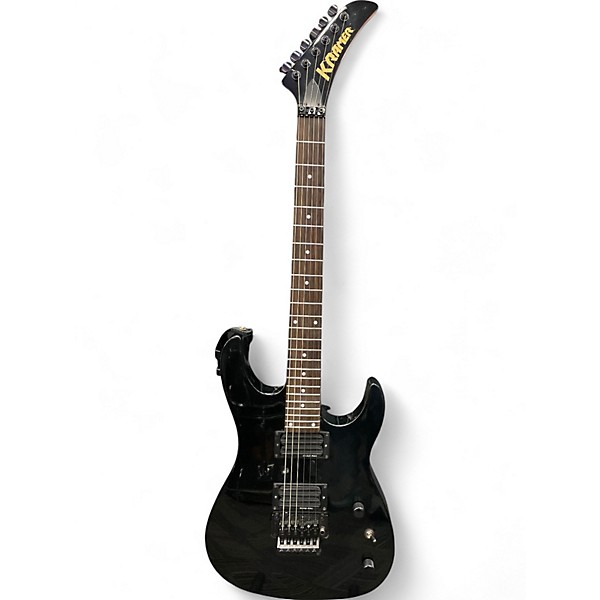 KRAMER エレキギター 黒 KRAMER クレイマー Dave Mustaine Vanguard Ebony エレキギター