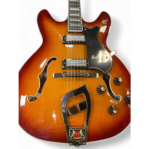 Used Hagstrom '67 VIKING II Vintage Sunburst Hollow Body Electric Guitar