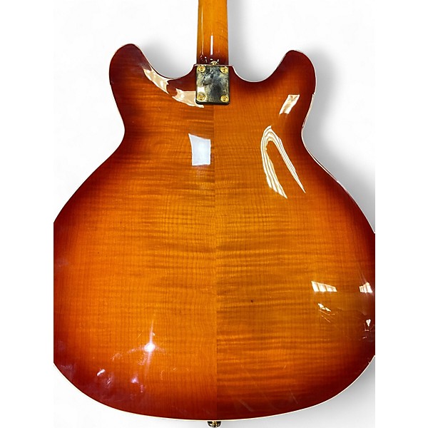 Used Hagstrom '67 VIKING II Vintage Sunburst Hollow Body Electric Guitar