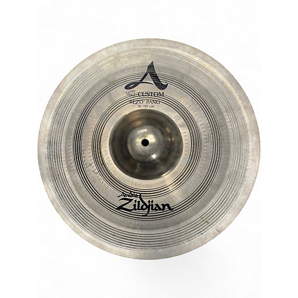 Used Zildjian 16in A Custom Rezo Pang Cymbal