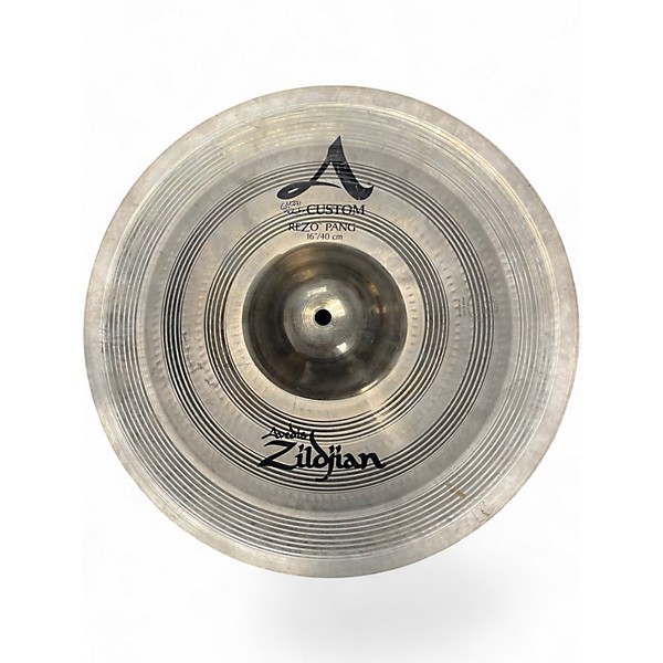 Used Zildjian 16in A Custom Rezo Pang Cymbal