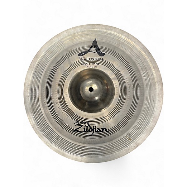 Used Zildjian 16in A Custom Rezo Pang Cymbal
