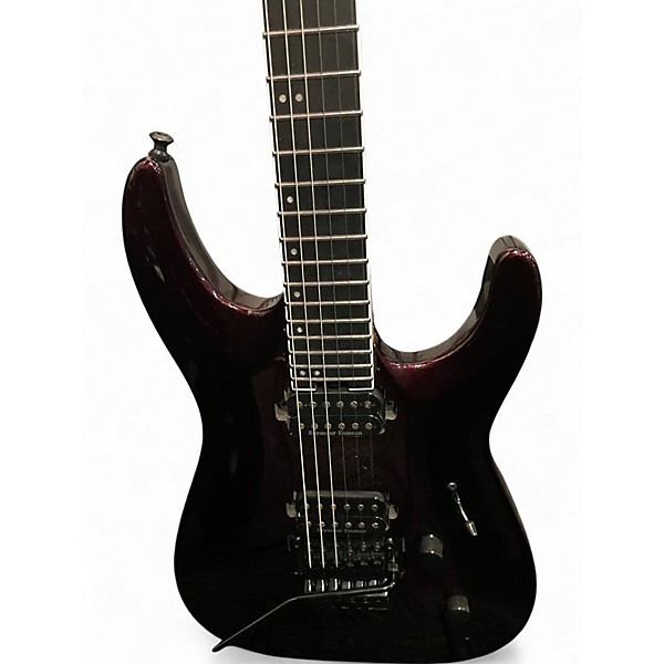 Used Jackson Pro plus dinky ox blood Solid Body Electric Guitar