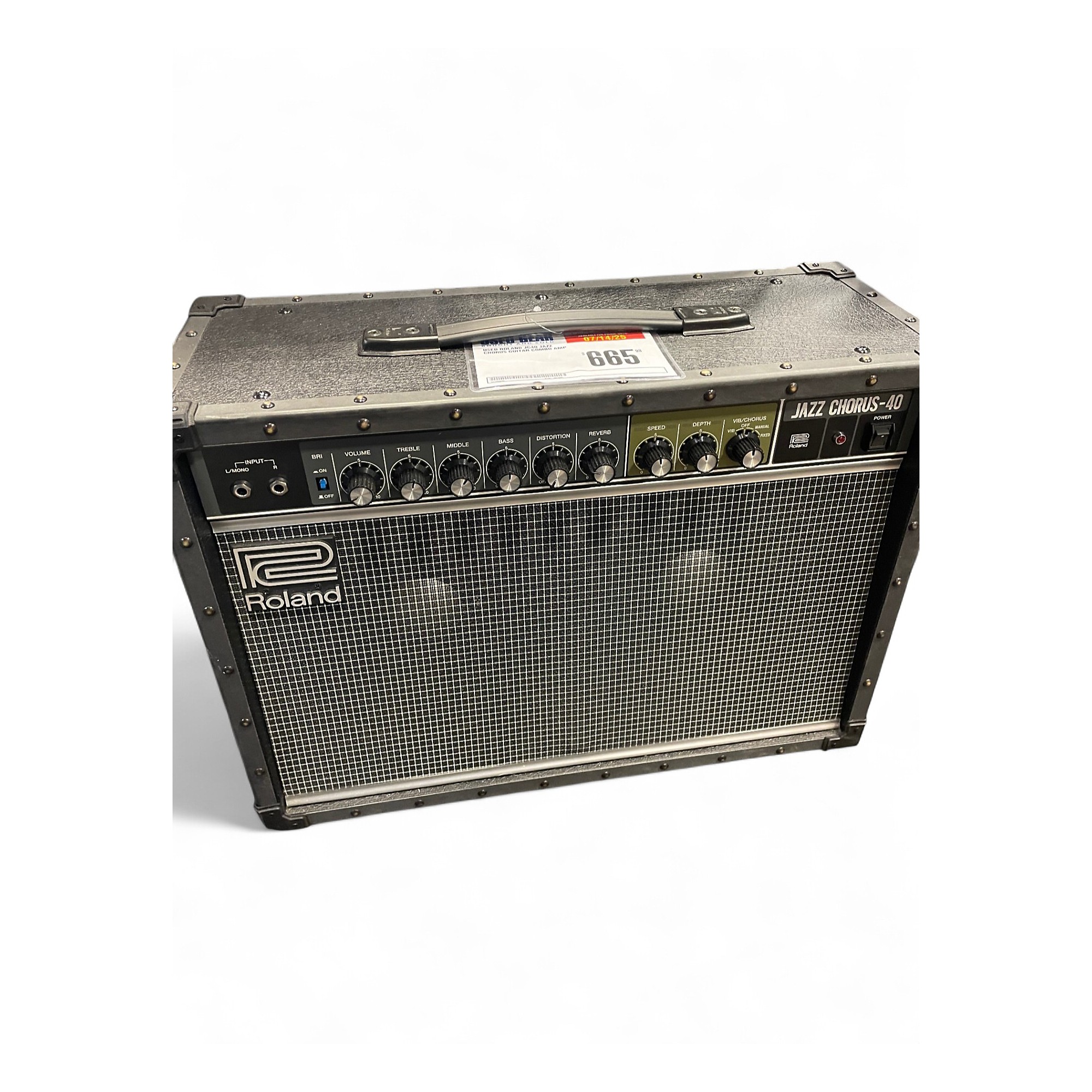 Used Roland JC40 JAZZ CHORUS Guitar Combo Amp | Guitar Center