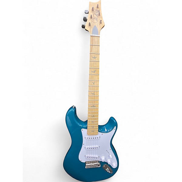 Used PRS SE Silver Sky NYLON BLUE Solid Body Electric Guitar
