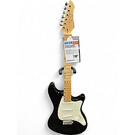 Used John Page ASHBURN CLASSIC Black and White Solid Body Electric Guitar