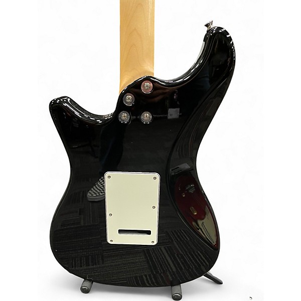 Used John Page ASHBURN CLASSIC Black and White Solid Body Electric Guitar