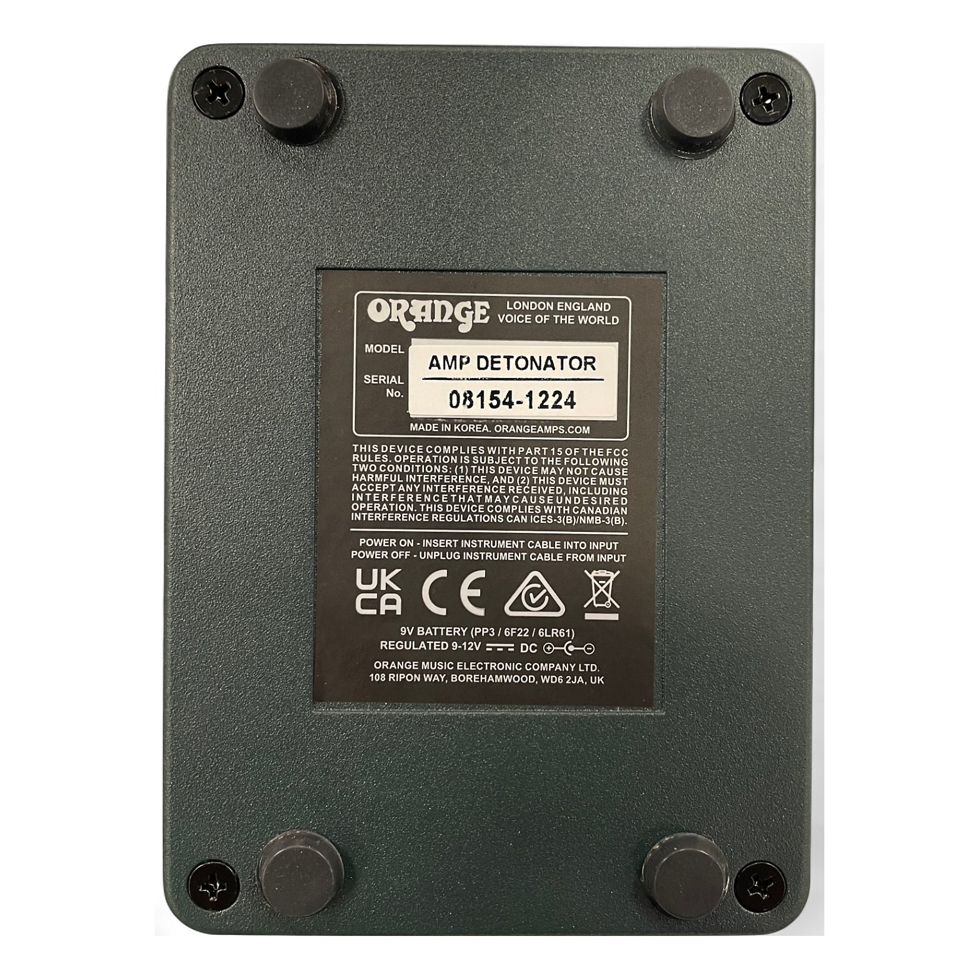 Used Orange Amplifiers amp detonator | Guitar Center