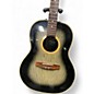 Used Applause AA31 Trans Black Acoustic Guitar