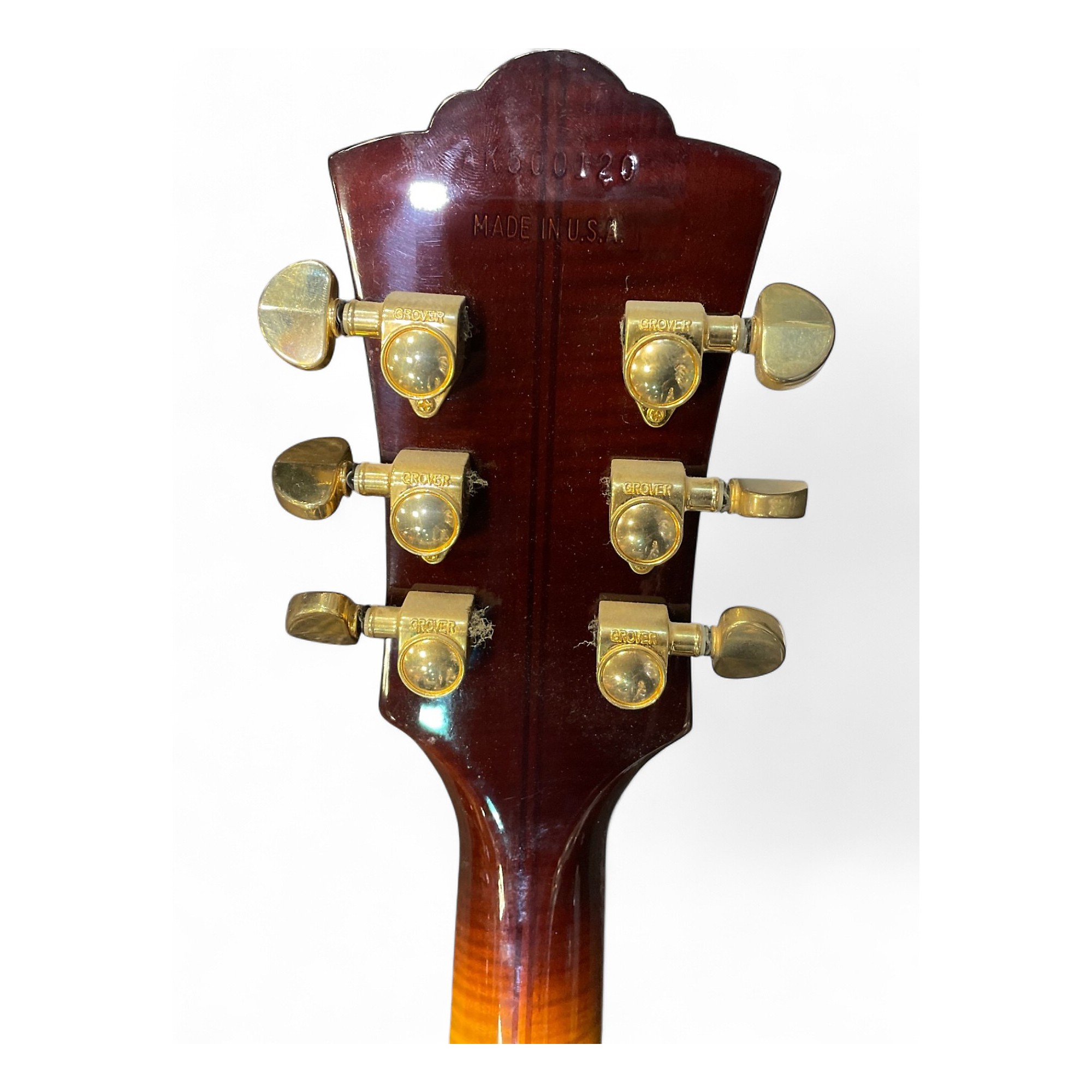 Used 2002 Guild X-500 Tobacco Burst Hollow Body Electric