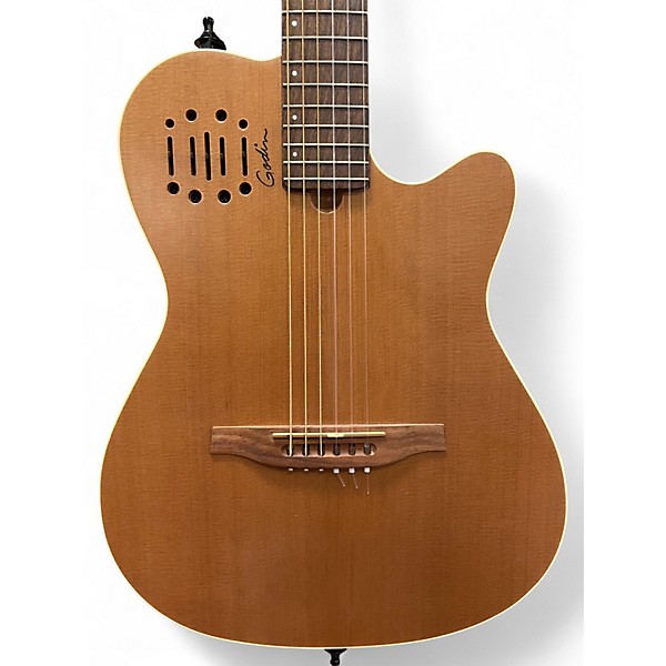 Used Godin Multiac Encore Natural Acoustic Electric Guitar