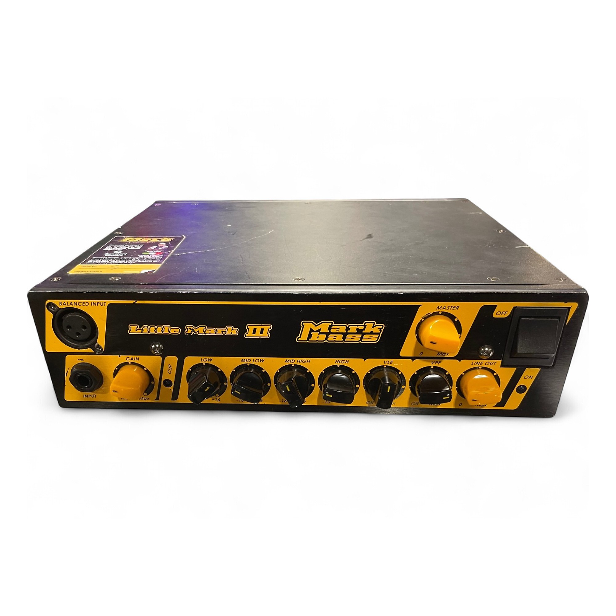 通販サイト一覧 LITTLE Markbass Used MARK Center Guitar | Head Amp Bass III ベース