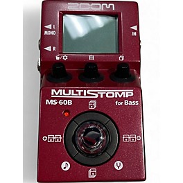 Used Zoom MS60B Bass Effect Pedal