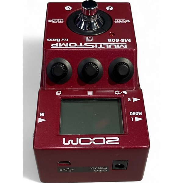 Used Zoom MS60B Bass Effect Pedal