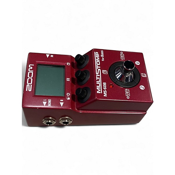 Used Zoom MS60B Bass Effect Pedal