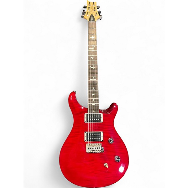 Used PRS CE24 Satin Red Solid Body Electric Guitar