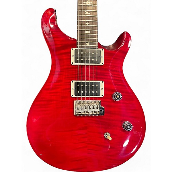 Used PRS CE24 Satin Red Solid Body Electric Guitar